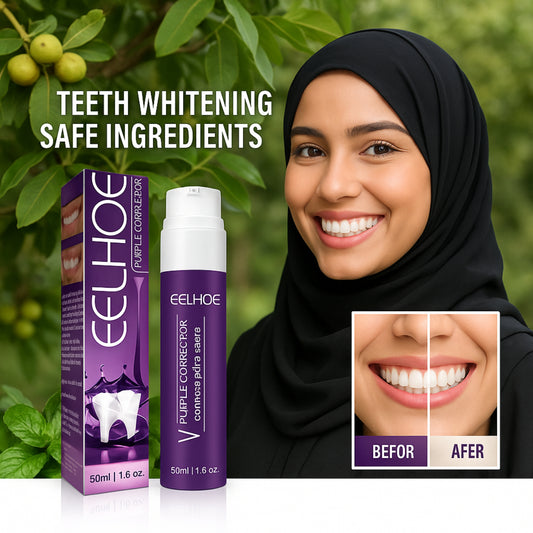 معجون تبييض الأسنان وإزالة التصبغات بتركيبة قوية وفعالة