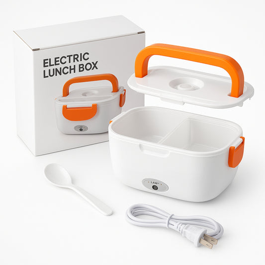حافظة طعام كهربائية لتسخين الوجبات في المكتب أو المدرسة