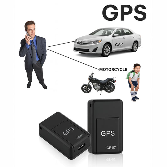 GF جهاز تتبع صغير بنظام تحديد الموقع الذكى سهل الاستخدام مودل 07