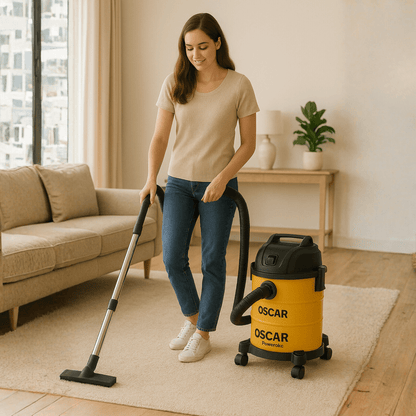 Electric Vacuum Cleaner OSCAR PowerVac 5000W – 30L Heavy Duty Stainless Drum