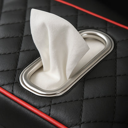 Car Armrest Organizer With Tissue Holder