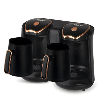RAF Dual Turkish Coffee Maker – Automatic Electric Coffee Pot