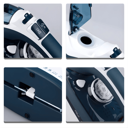 Wireless Steam Iron with Fast Heating & Ceramic Soleplate