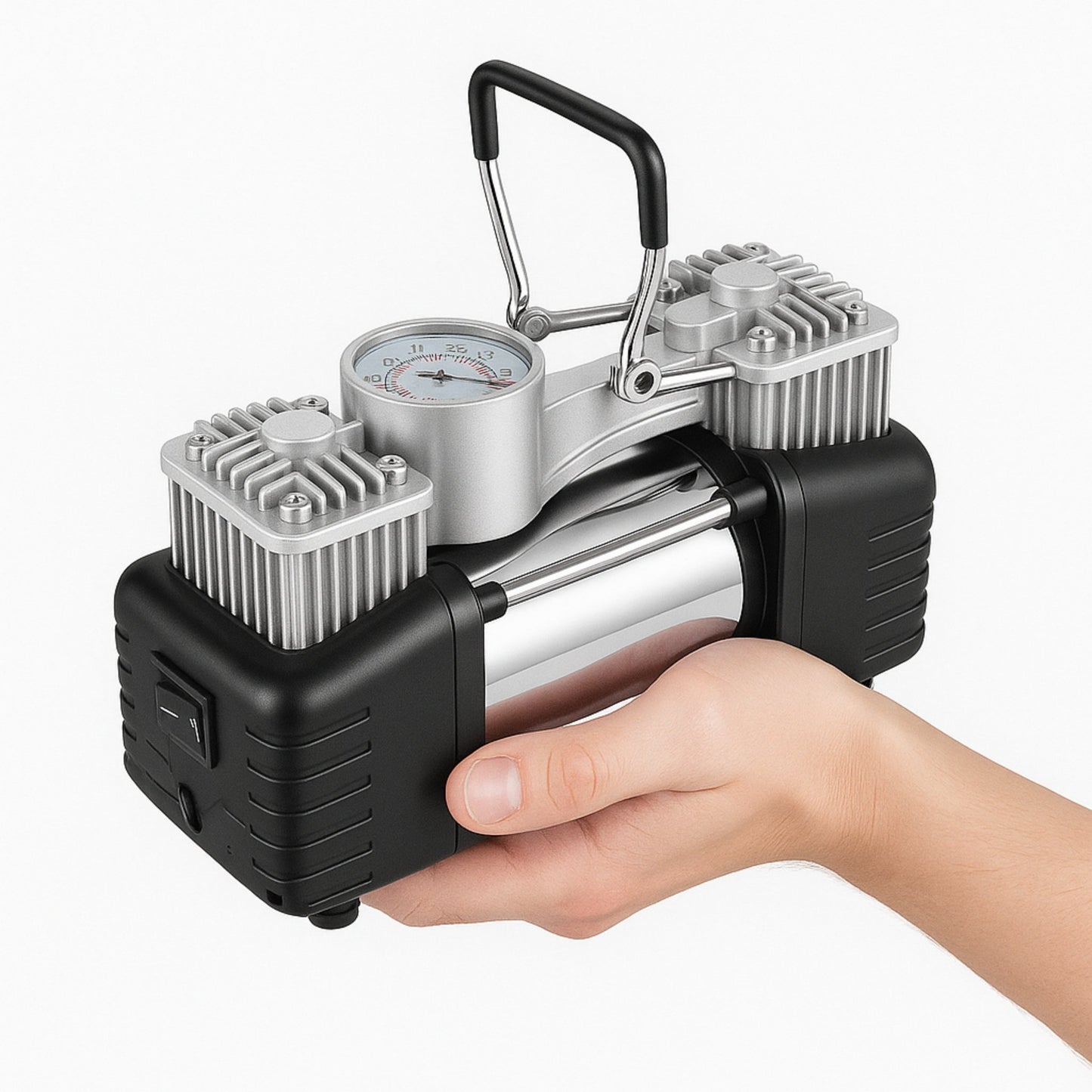 2 Cylinder Heavy-Duty Car Air Compressor 628-4X4