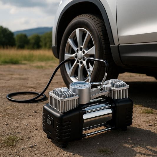 2 Cylinder Heavy-Duty Car Air Compressor 628-4X4