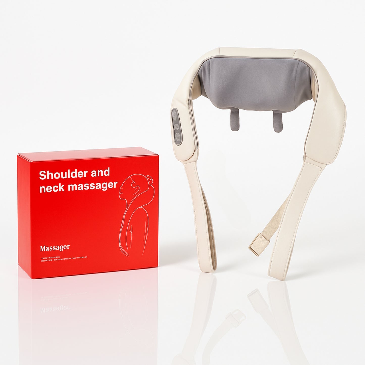 Electric Neck Massager – Relaxing Heat & Vibration for Pain Relief