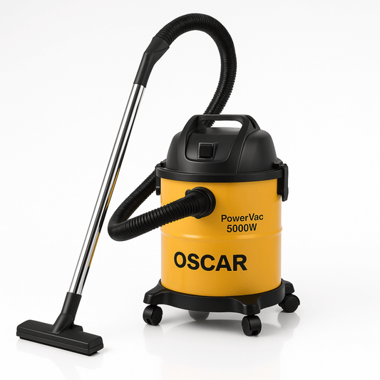 Electric Vacuum Cleaner OSCAR PowerVac 5000W – 30L Heavy Duty Stainless Drum
