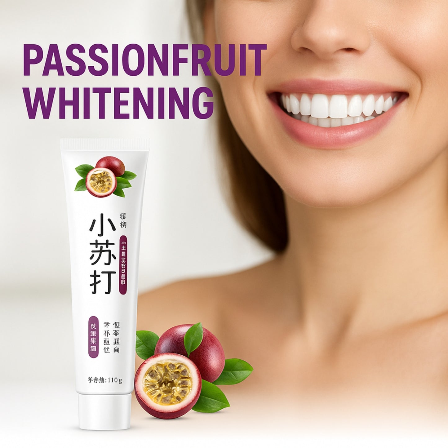 Fruit Whitening Toothpaste – Stain Removal & Brightening Formula