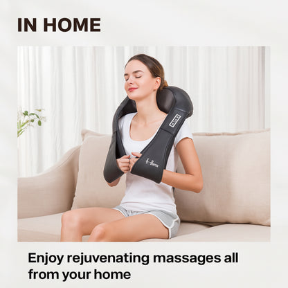 Electric Neck Massager – Relaxing Heat & Vibration for Pain Relief