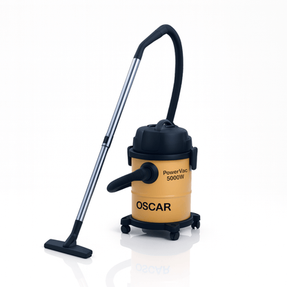 Electric Vacuum Cleaner OSCAR PowerVac 5000W – 30L Heavy Duty Stainless Drum