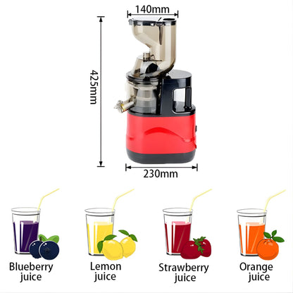 Slow Masticating Juicer Extractor – High Efficiency Juice Machine