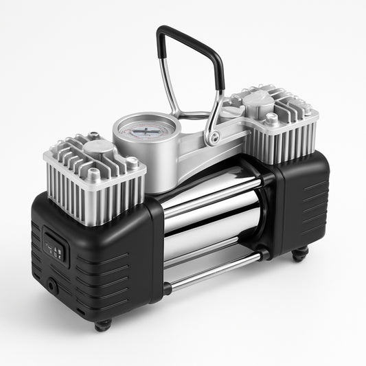 2 Cylinder Heavy-Duty Car Air Compressor 628-4X4