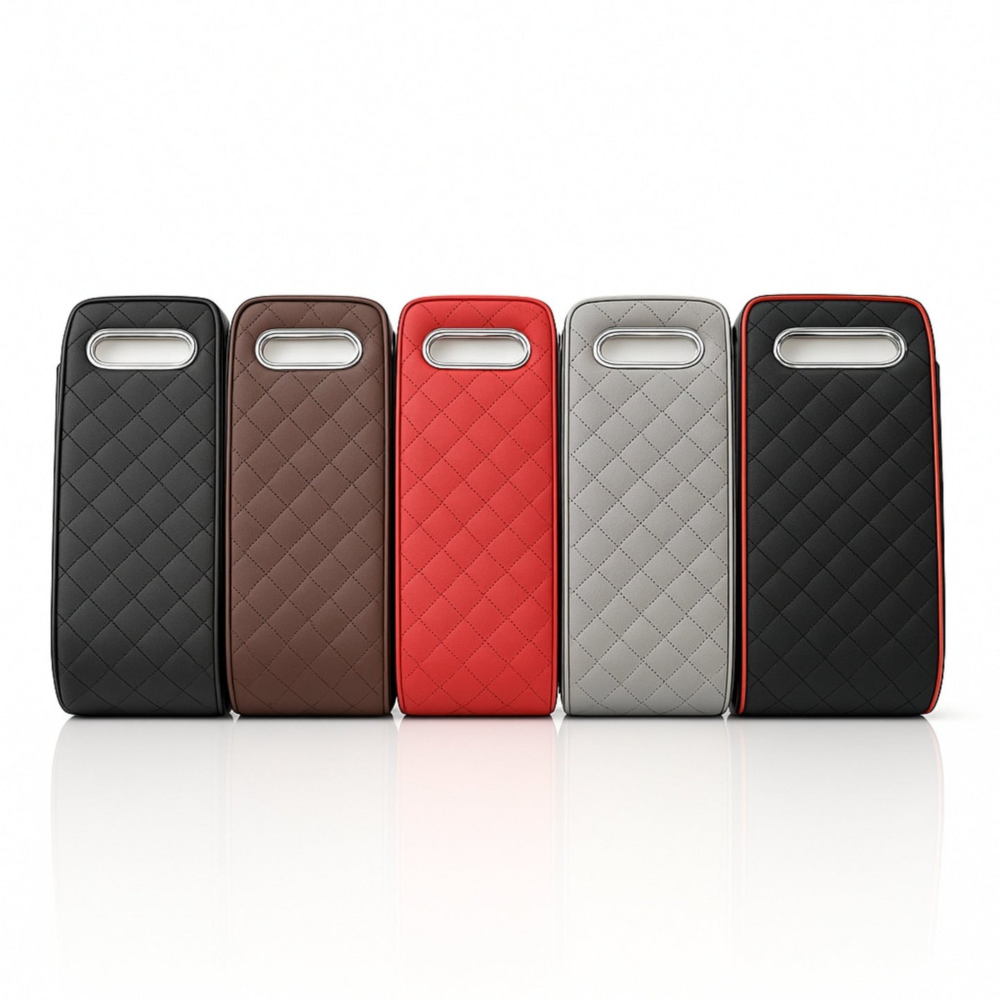 Car Armrest Organizer With Tissue Holder