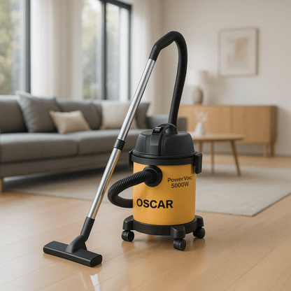 Electric Vacuum Cleaner OSCAR PowerVac 5000W – 30L Heavy Duty Stainless Drum