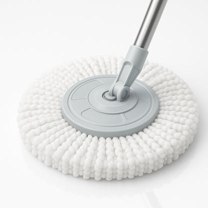 Dual Tank Spin Mop with Stainless Steel Drying Basket