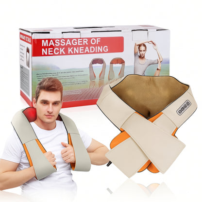 Electric Neck Massager – Relaxing Heat & Vibration for Pain Relief