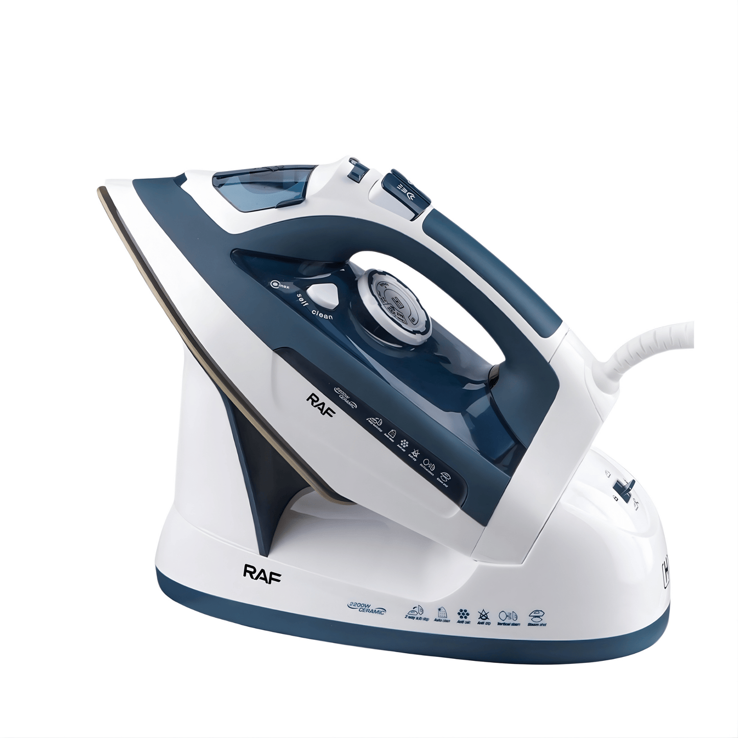 Wireless Steam Iron with Fast Heating & Ceramic Soleplate