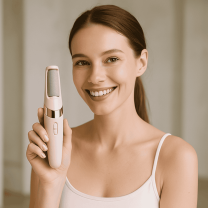 Flawless Electronic Foot File – 3 Interchangeable Heads