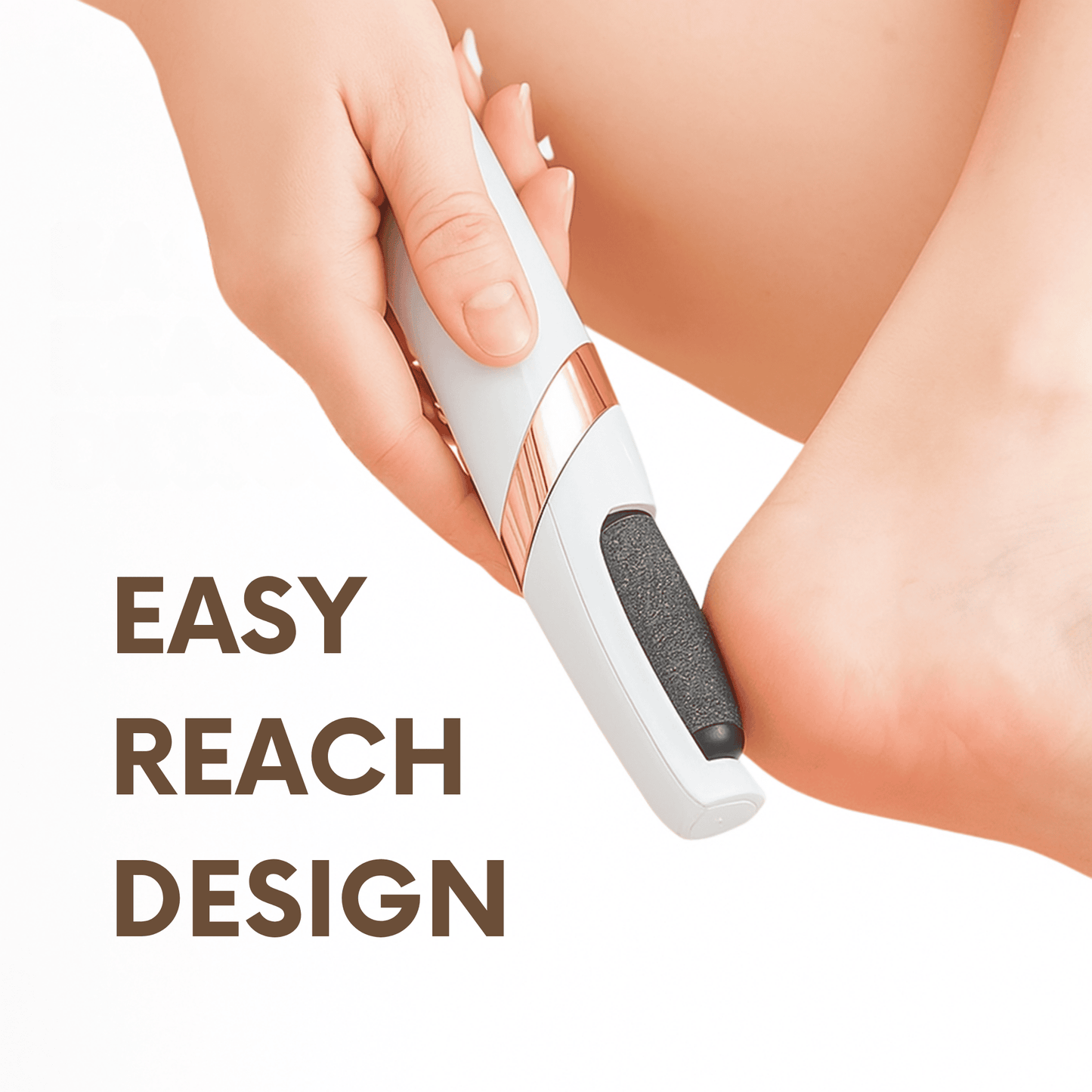 Flawless Electronic Foot File – 3 Interchangeable Heads