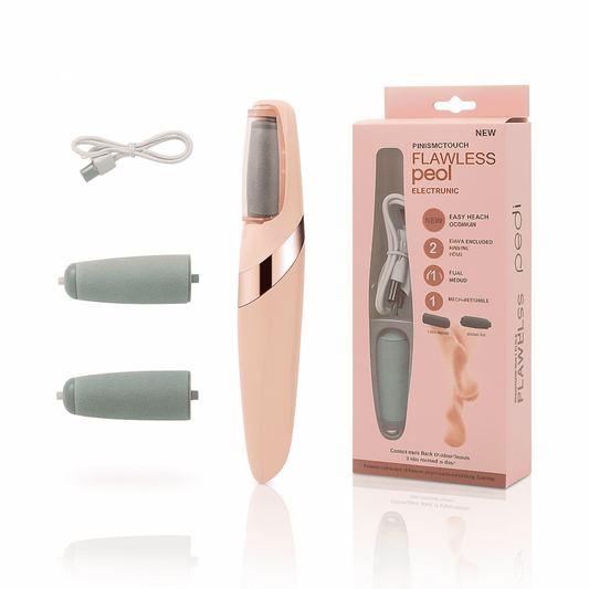 Flawless Electronic Foot File – 3 Interchangeable Heads
