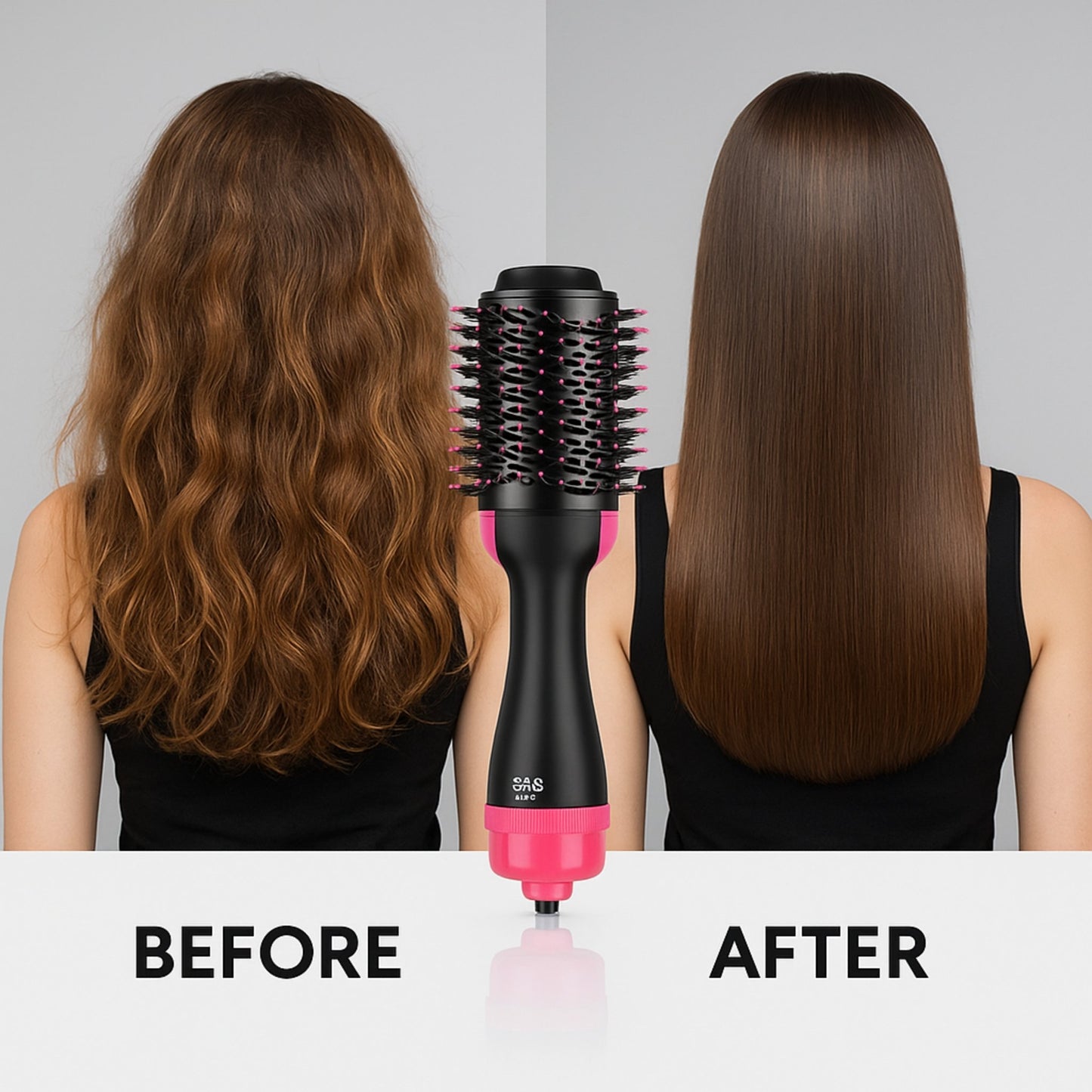 One-Step Hair Dryer & Volumizer Brush for Smooth & Styled Hair