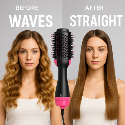 One-Step Hair Dryer & Volumizer Brush for Smooth & Styled Hair