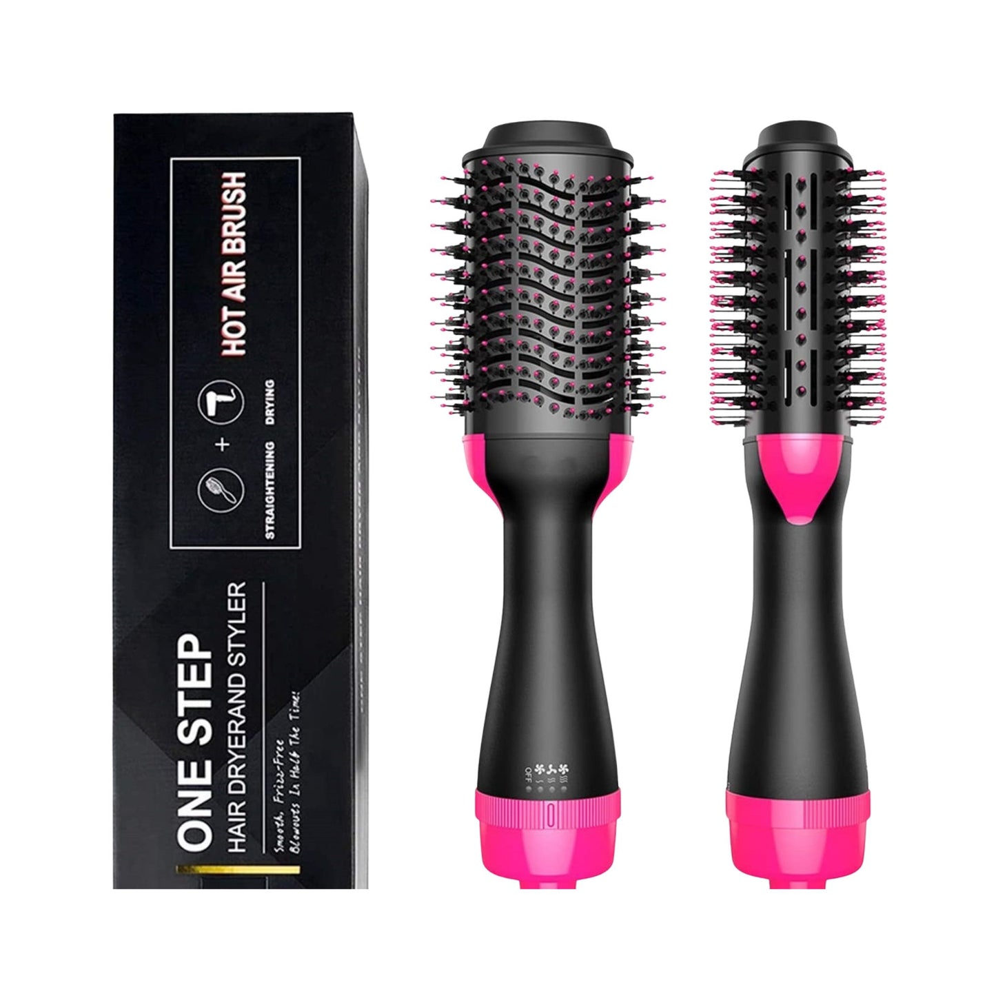 One-Step Hair Dryer & Volumizer Brush for Smooth & Styled Hair