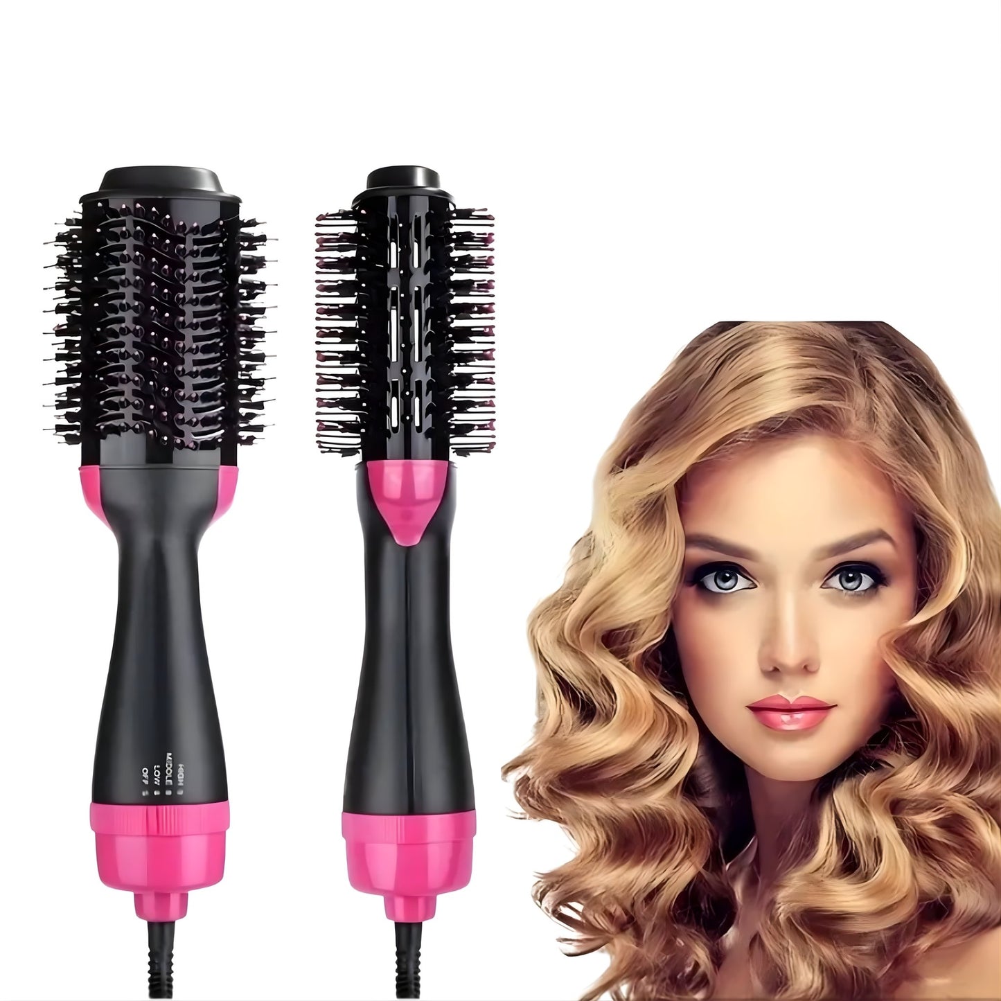 One-Step Hair Dryer & Volumizer Brush for Smooth & Styled Hair