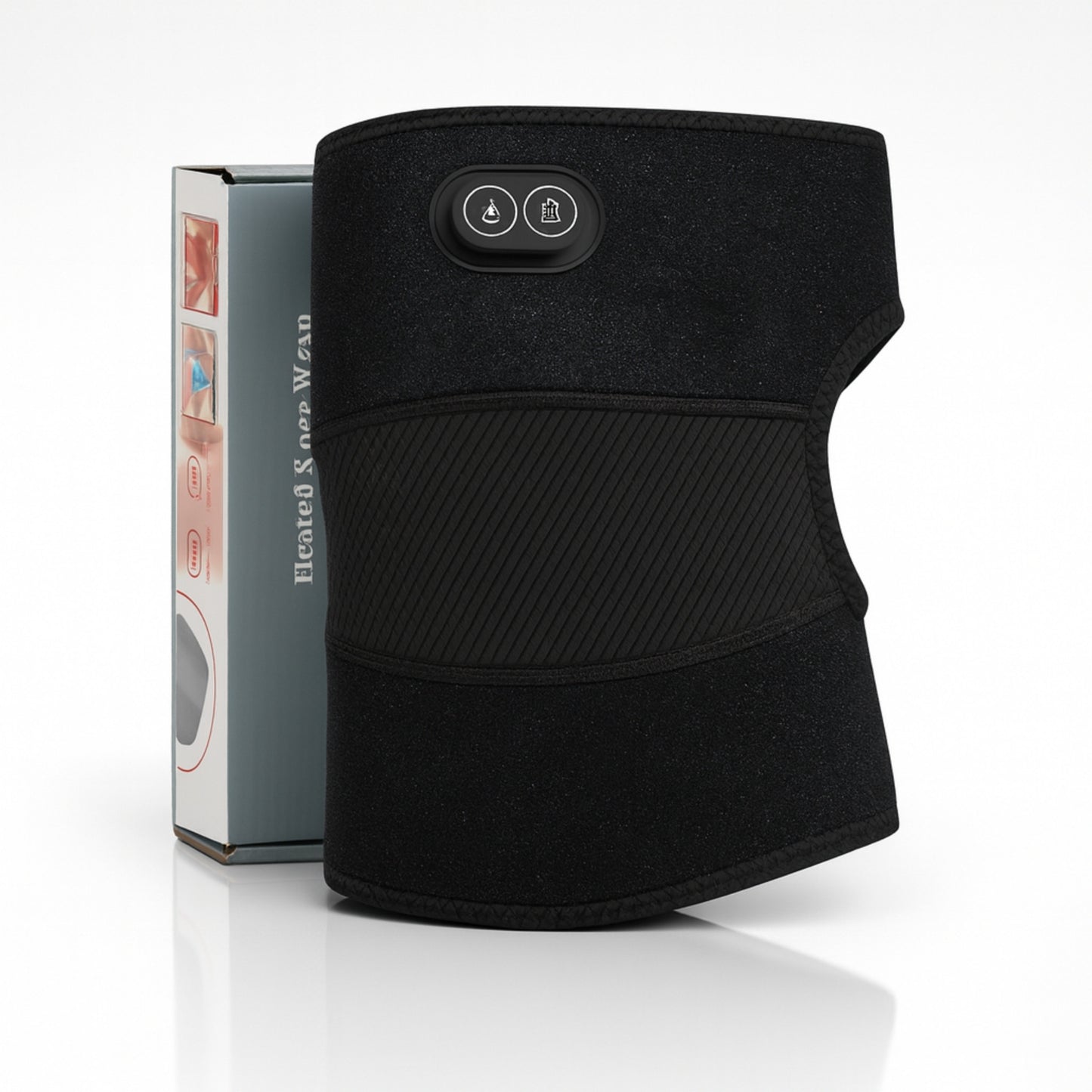 Heated Knee Brace with Massage & Vibration Therapy