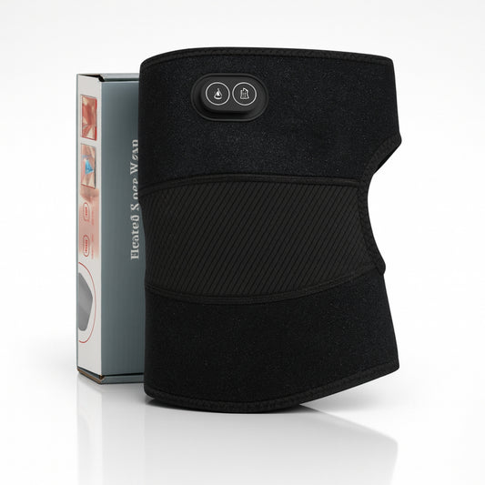 Heated Knee Brace with Massage & Vibration Therapy